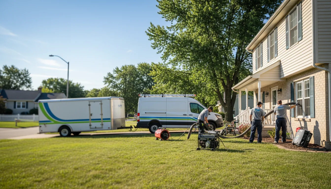 Flooded Basement Restoration And Cleanup With Repair in Riverton, NE near me